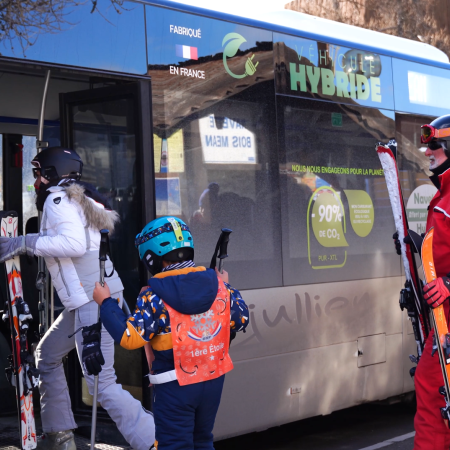 Navette bus Les Orres mobilité