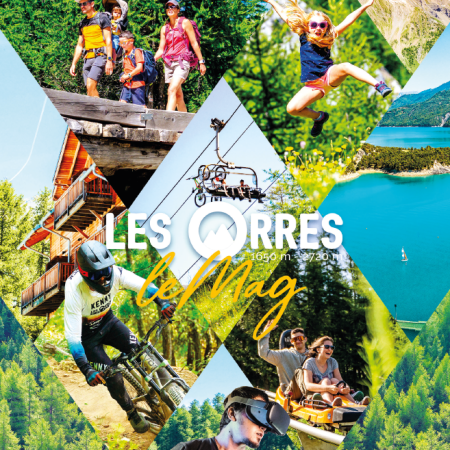Magazine les Orres hautes Alpes, été 2024