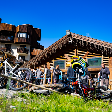 Opening Les Orres Bike Park VTT DH dans les Hautes-Alpes