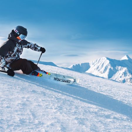 Ski alpin et snowboard aux Orres, dans les Alpes du sud