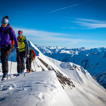 Ski de randonnée aux Orres, Hautes-Alpes