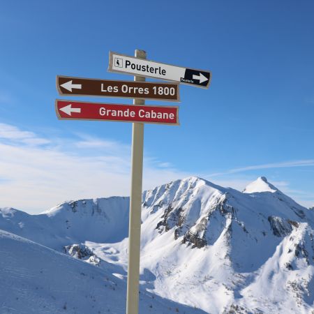 Les pistes station des Orres