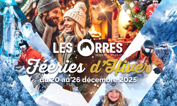 Féeries d'hiver, fêter noël à la station de ski Les Orres