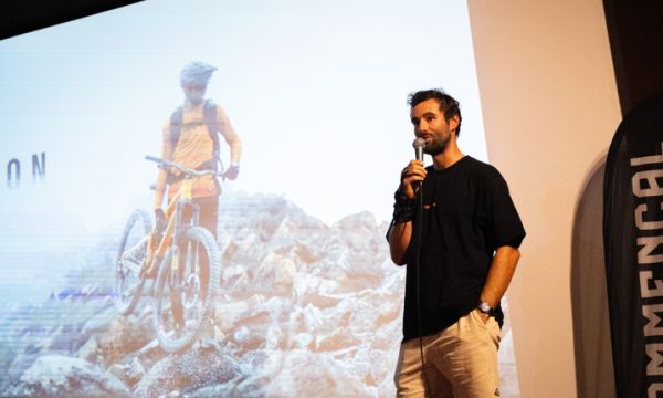 Kilian Bron a fait vibrer Les Orres avec  son film Mirage, dans les Alpes du Sud