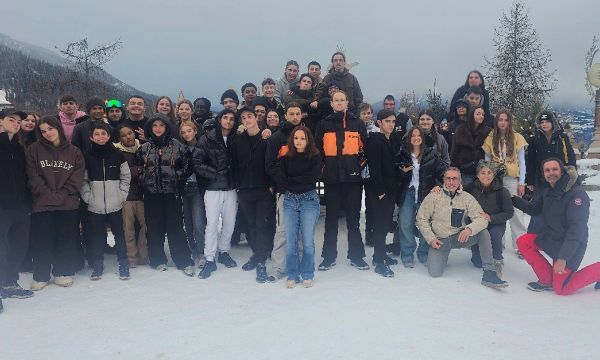 Les élèves de première en baccalauréat professionnel au lycée de la Méditerranée à la Ciotat