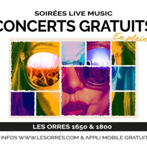 Concerts gratuits - Soirées live music_Les Orres - Concerts gratuits - Soirées live music_Les Orres